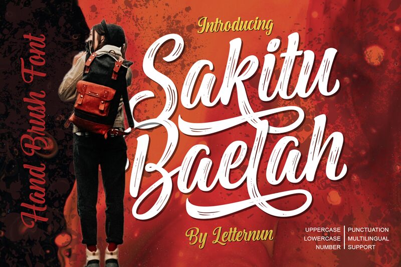Sakitu Baelah Font