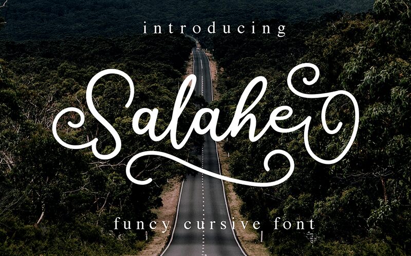 Salahe 字体