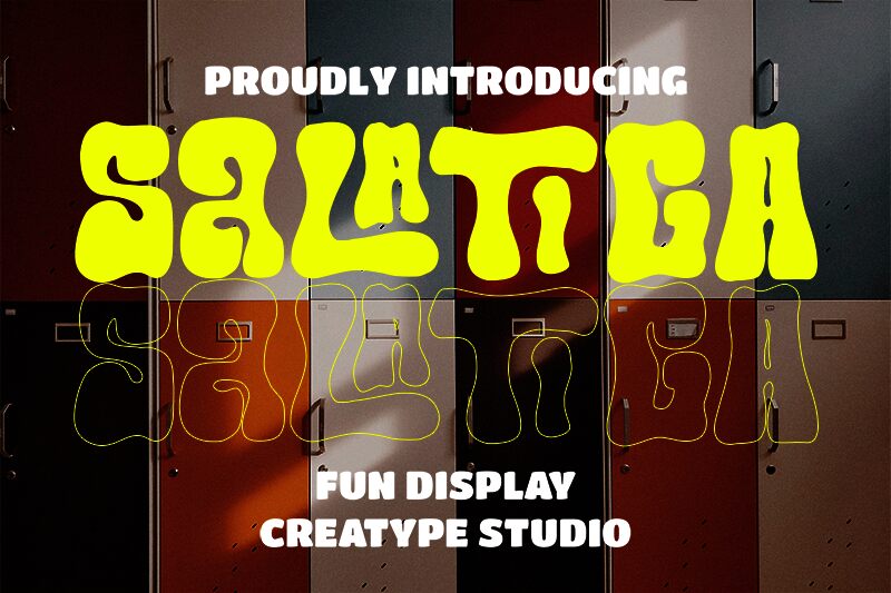 Salatiga Schriftart
