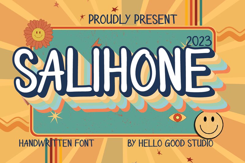 Salihone Schriftart