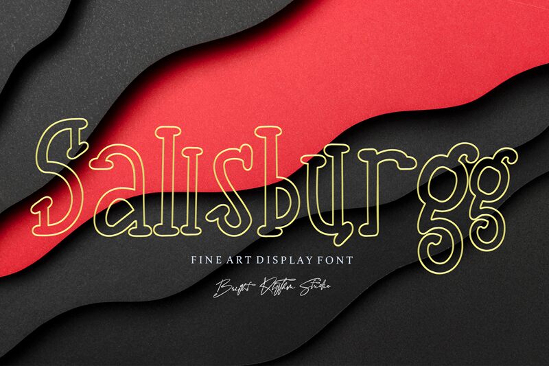 Sallsburgg Шрифт