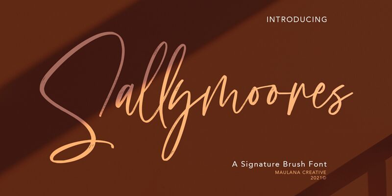 Sallymoores Schriftart