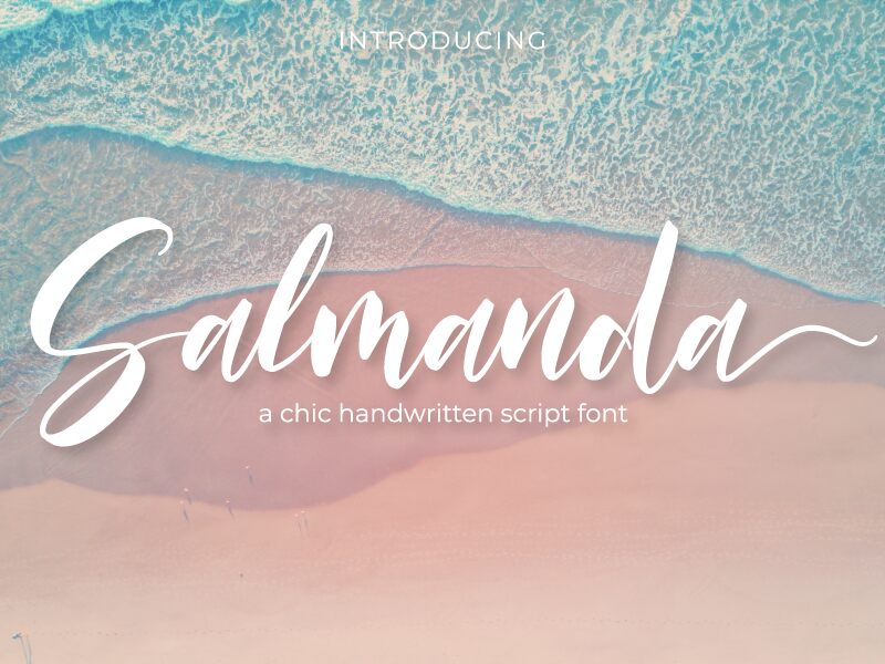 Salmanda Schriftart