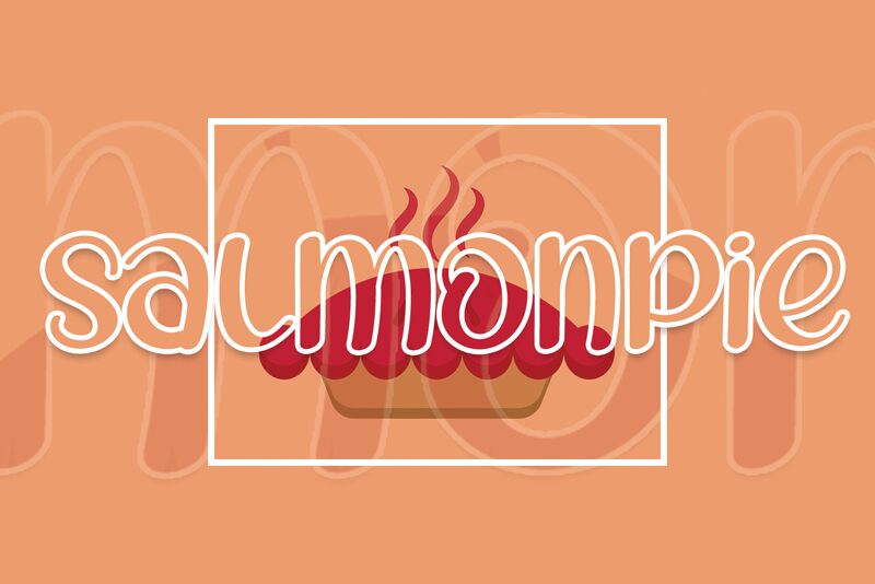 Salmonpie 字体