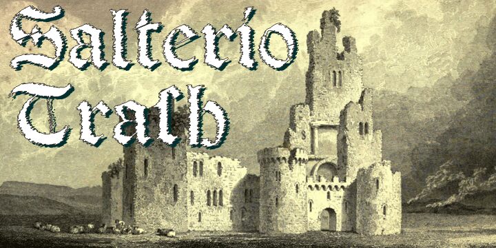 Salterio Trash Schriftart