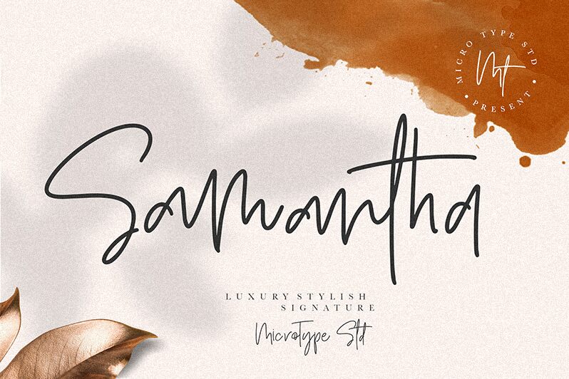 Samantha Schriftart