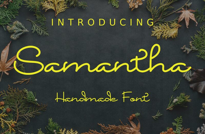 Samantha 字体
