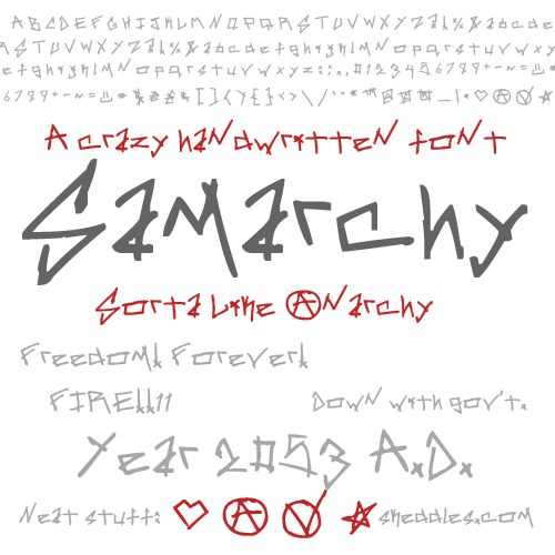 Samarchy Schriftart