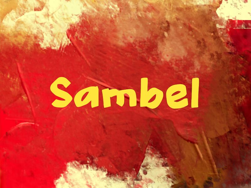 Sambel Шрифт