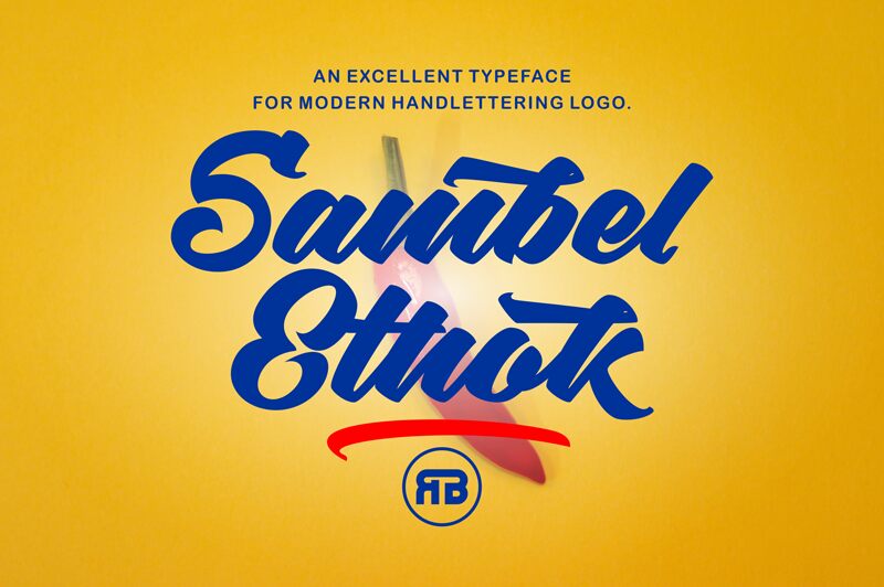 Sambelethok Schriftart