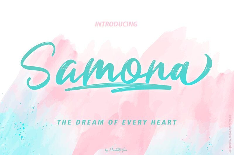 Samona الخط