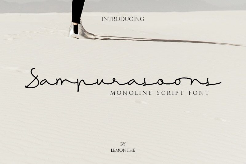 Sampurasoons 字体