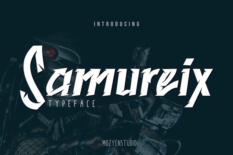 Samureix Schriftart