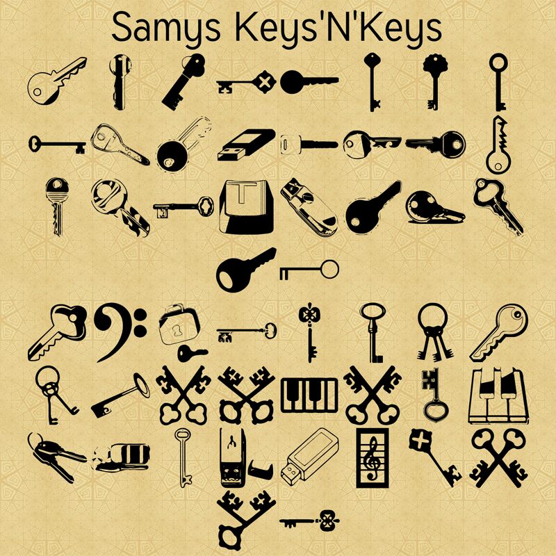 Samys Keys'N'Keys 字体