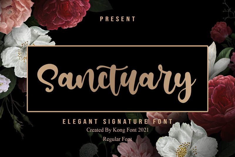 Sanctuary Schriftart
