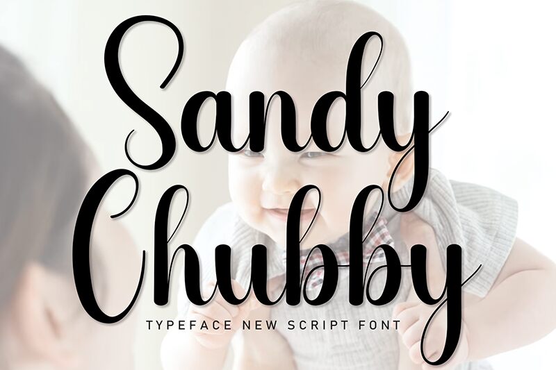 Sandy Chubby 字体