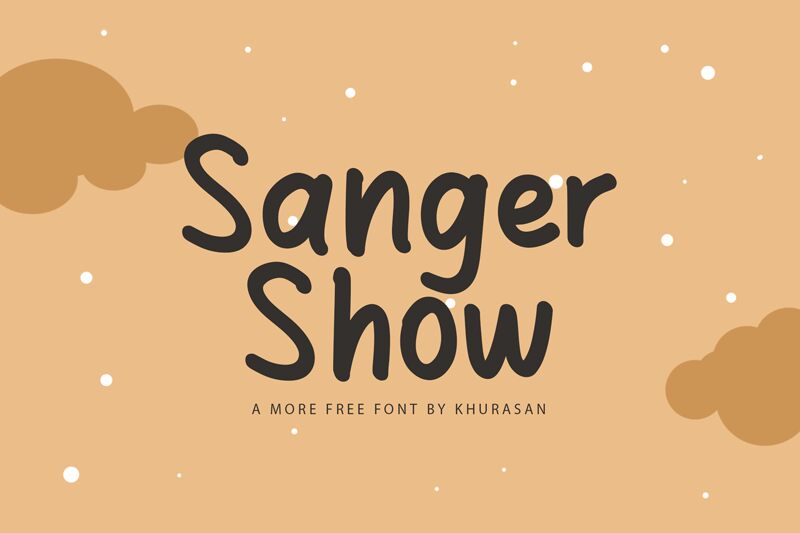 Sanger Show Schriftart