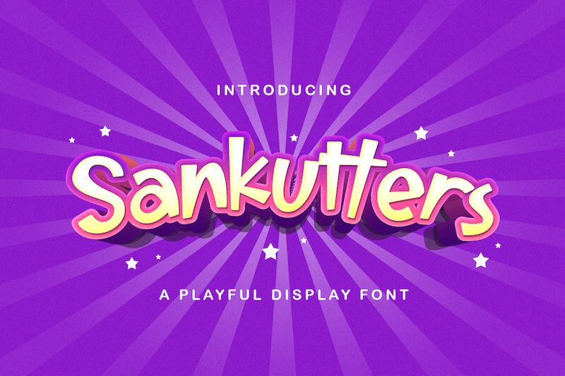 Sankutters Schriftart