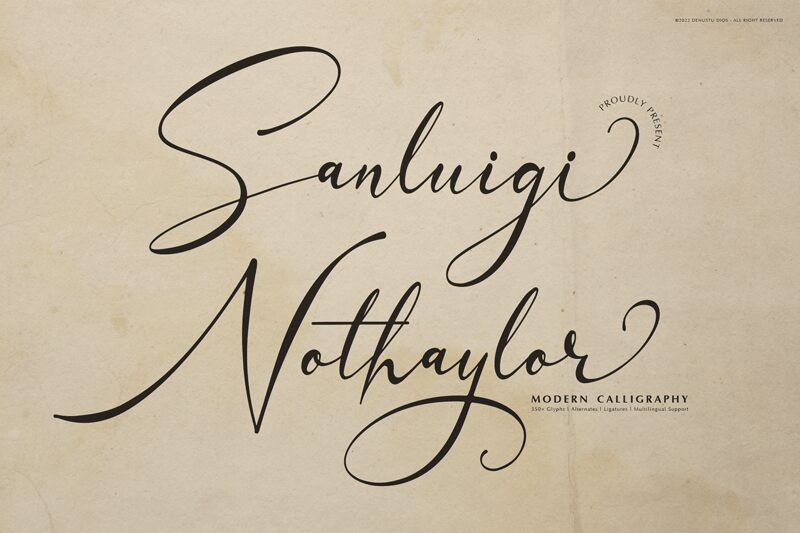 Sanluigi Nothaylor — Presentación de la fuente