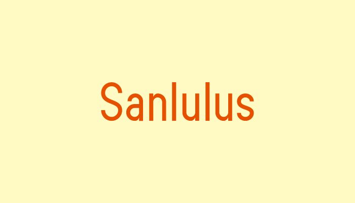 Sanlulus الخط 