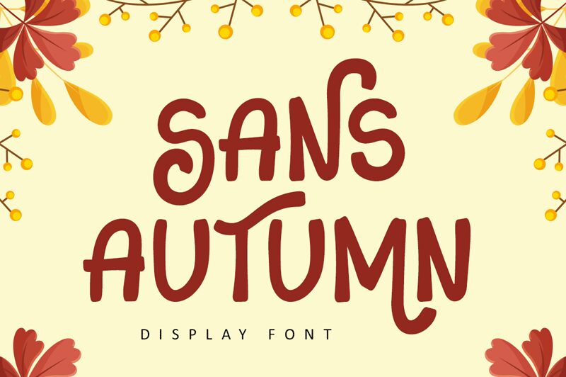 Sans Autumn Carattere