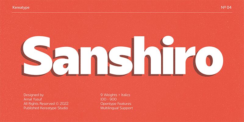 Sanshiro Font