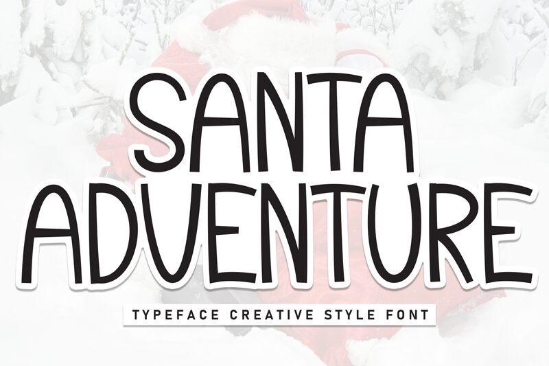 Santa Adventure Шрифт