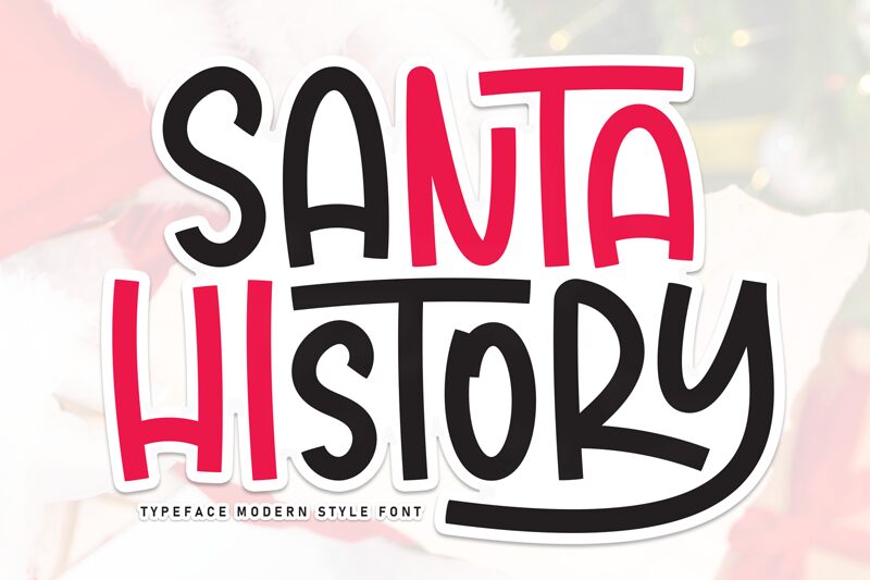 Santa History الخط 