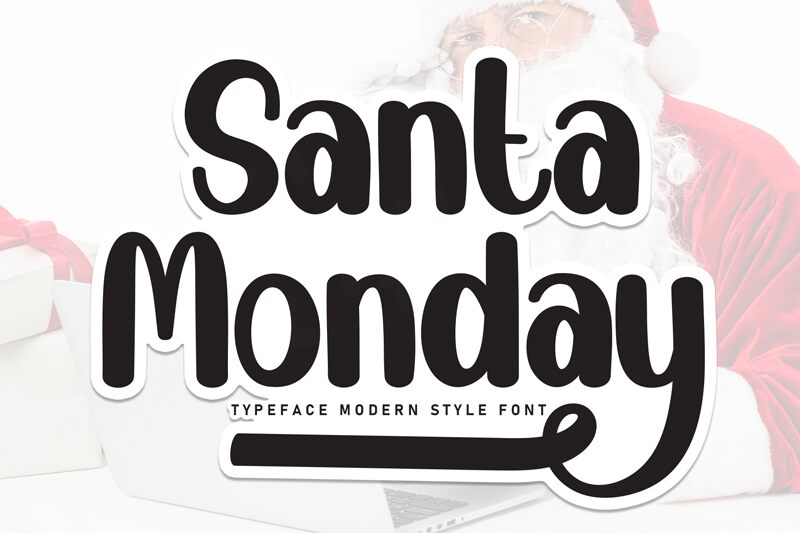 Santa Monday الخط 