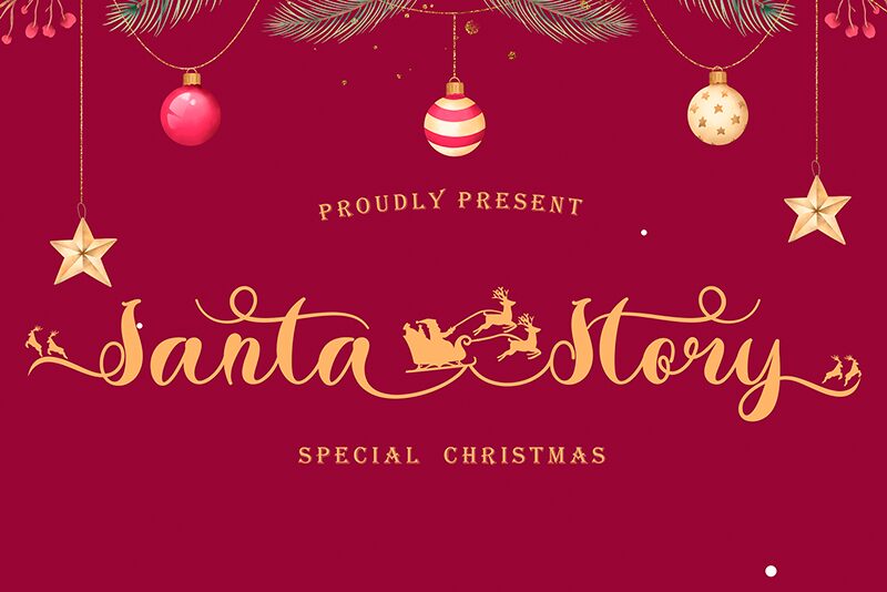 Santa Story Czcionka