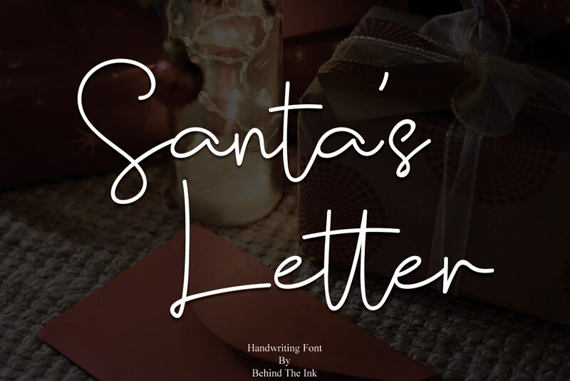 Santas Letter 字体