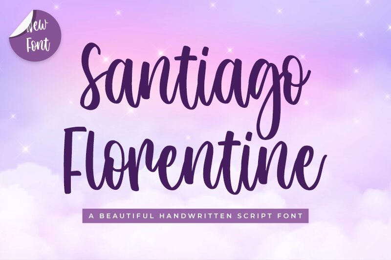 Santiago Florentine الخط