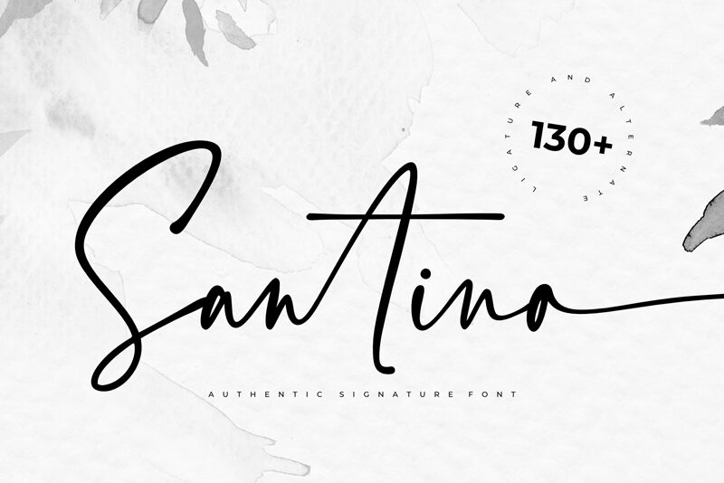 Santino Schriftart