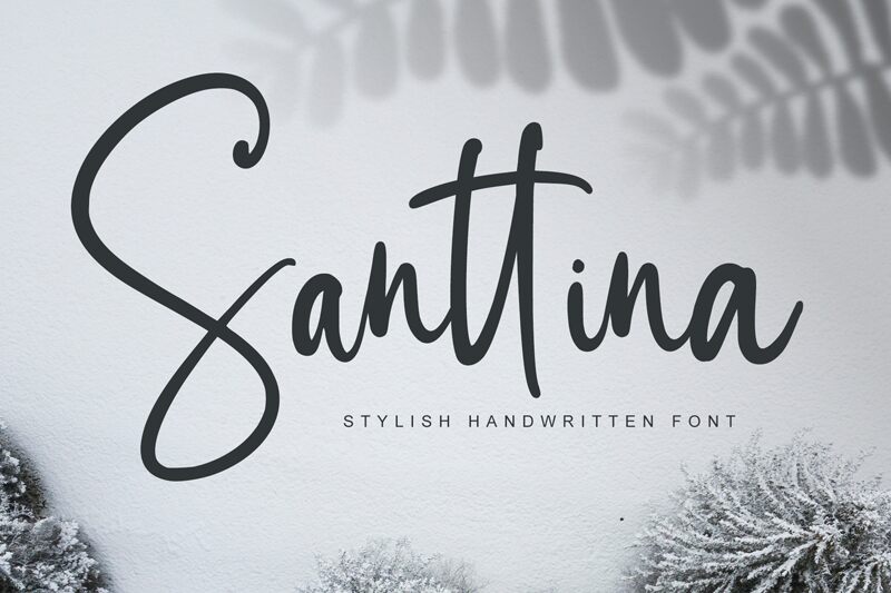 Santtina Schriftart