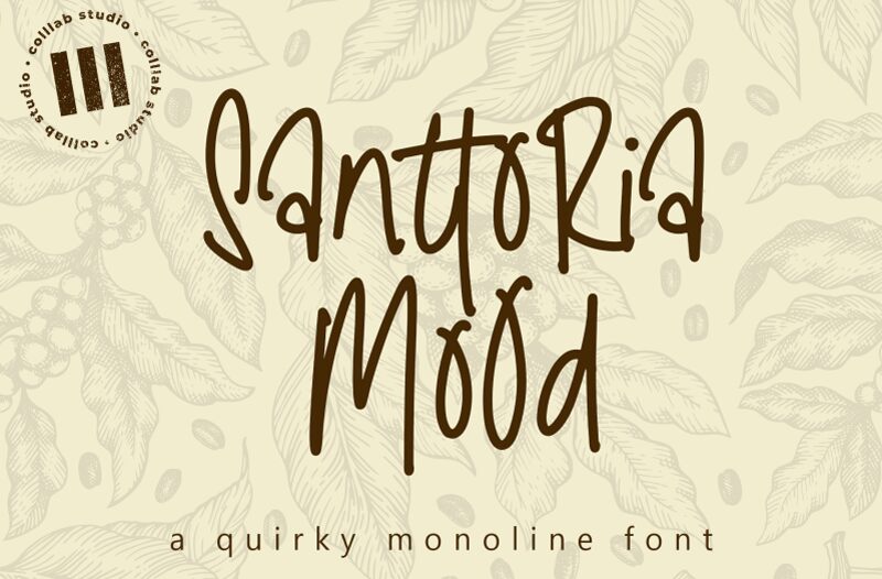 Santtoria Mood Druh písma