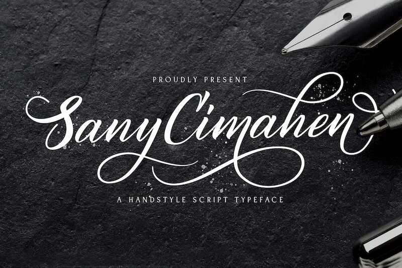 SanyCimahen الخط 