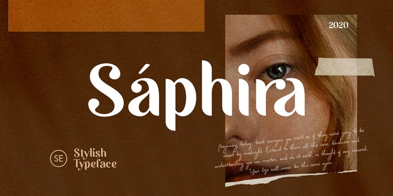 Saphira Schriftart