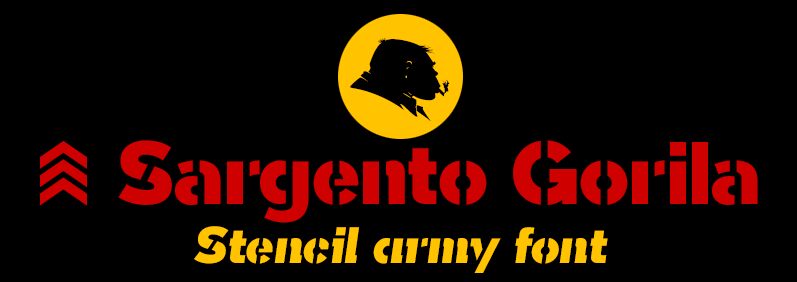 Sargento Gorila Czcionka