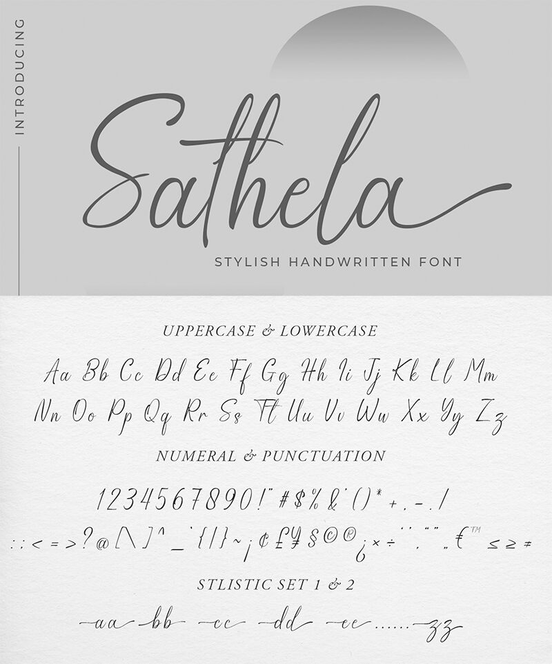Sathela الخط 