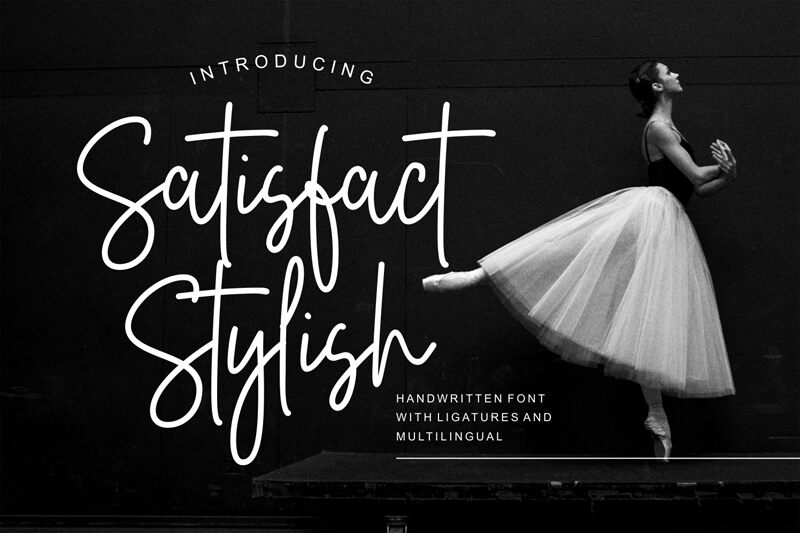 Satisfact Stylish الخط 