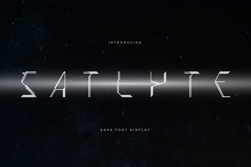 SATLYTE 字体