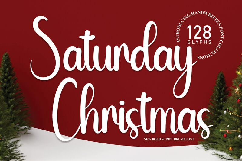 Saturday Christmas الخط 