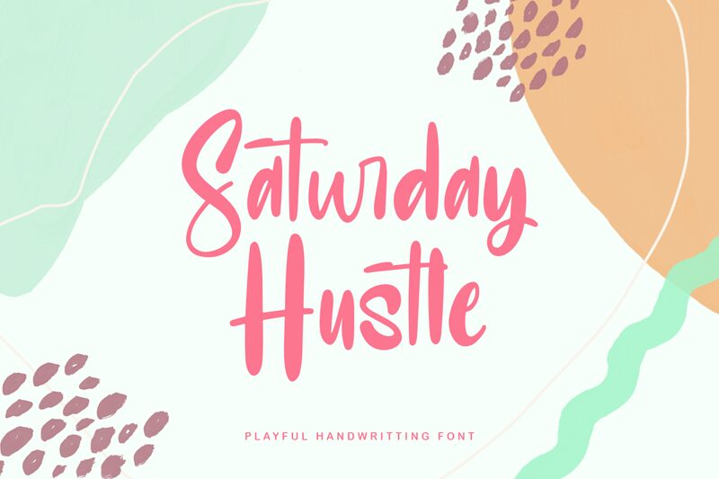 Saturday Hustle Schriftart
