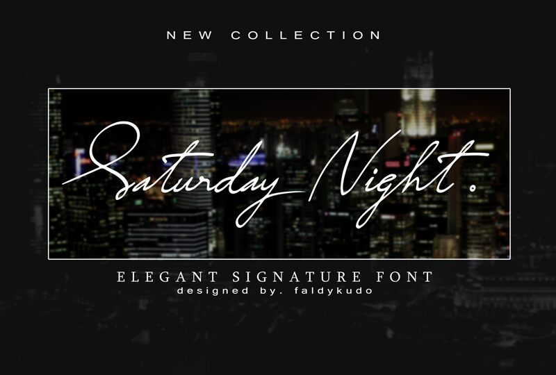 Saturday Night Font