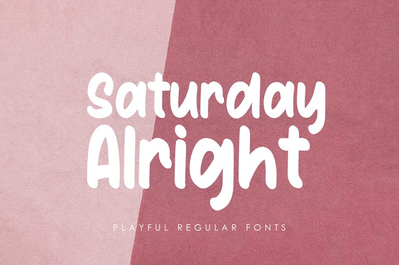 Saturday Alright Carattere