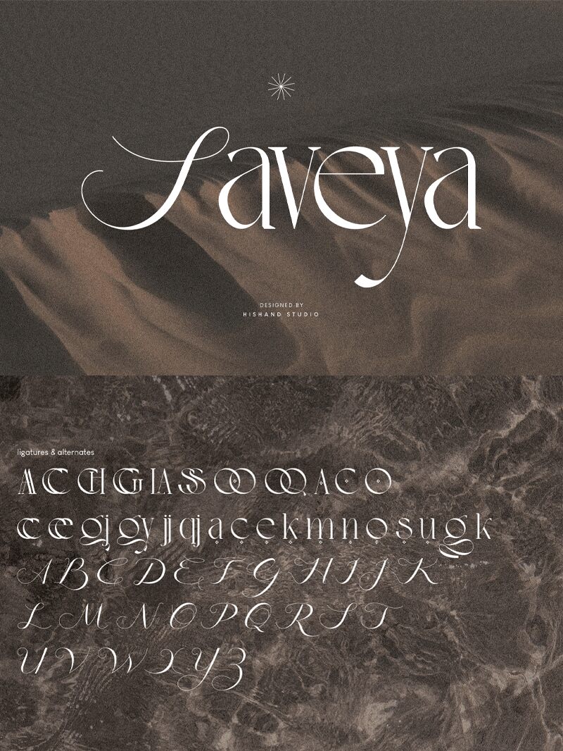 Saveya Czcionka