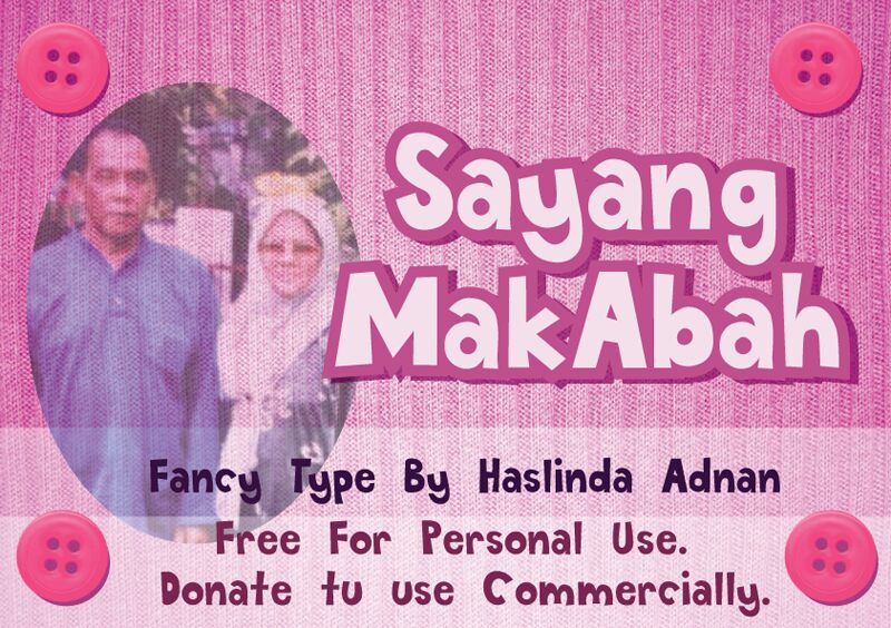 Sayang_MakAbah Carattere