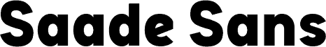 Saade Sans police