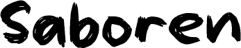 Preview of the Saboren font