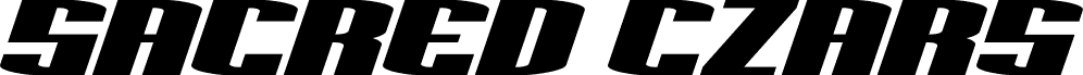 Sacred Czars Super-Italic